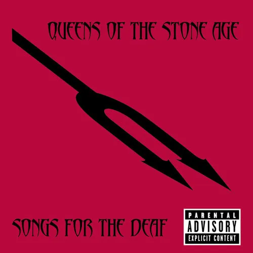 Original album cover for Songs for the Deaf by Queens of the Stone Age